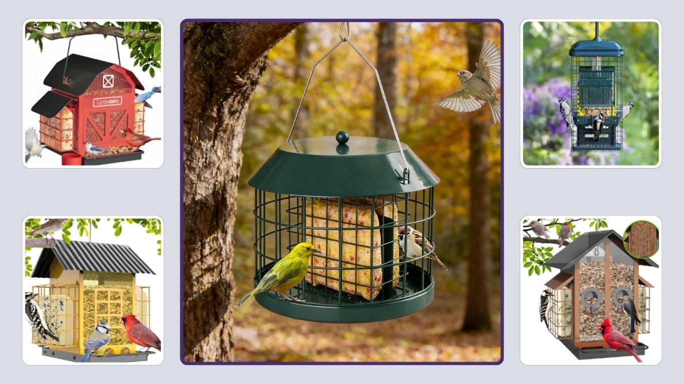 11 Best Suet Bird Feeders for Backyard Birds