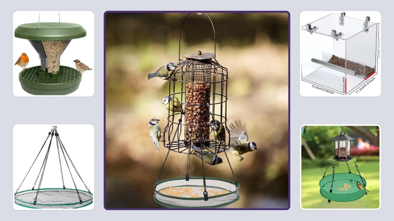 10 Best Bird Seed Catchers for Less Mess & Waste