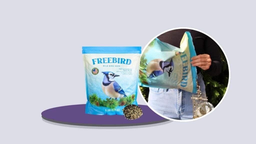 Freebird Premium Sunflower & Safflower Bird Seed