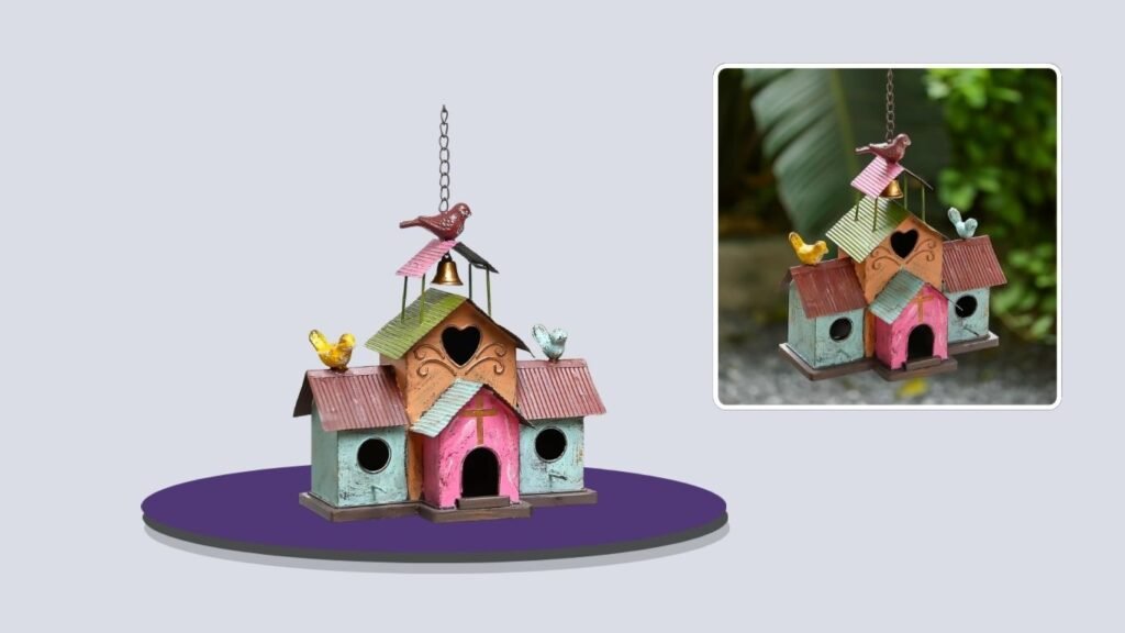MOCOME Colorful Hanging Bird House