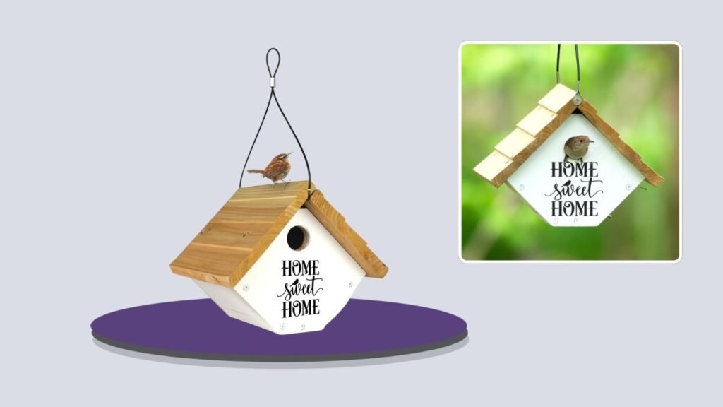Wild Wings Farmhouse Cedar Wren House