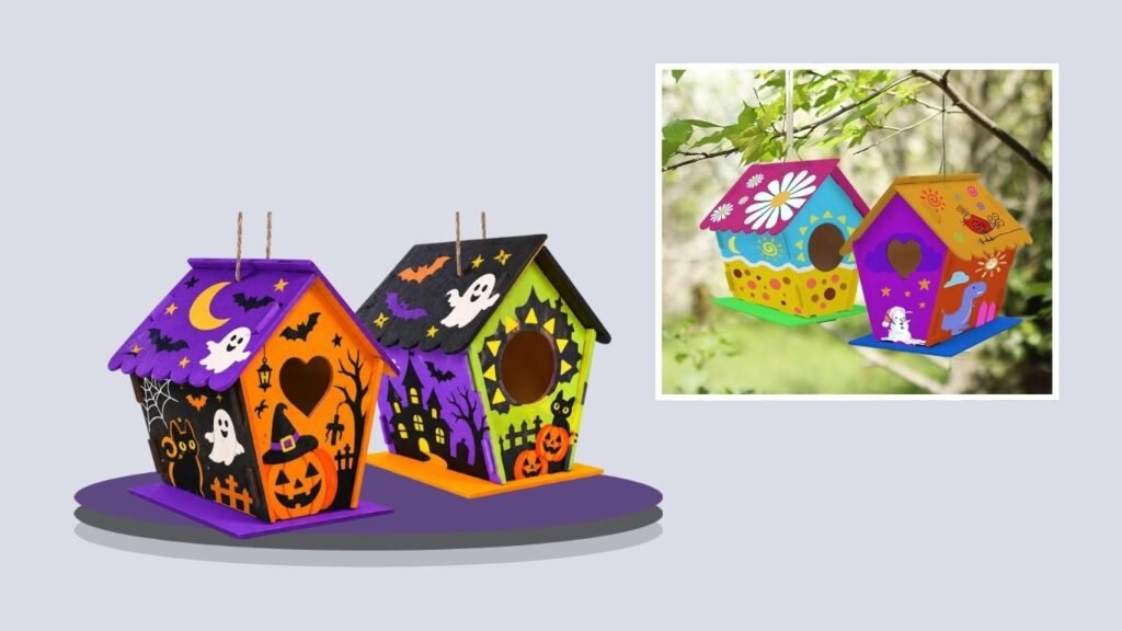 Hapray Build & Paint Birdhouse Kit