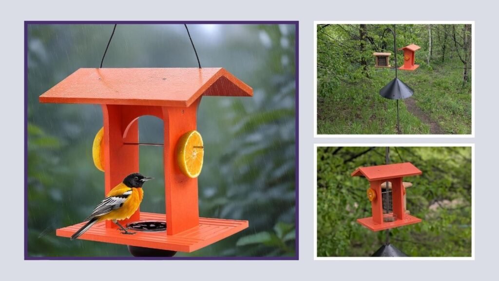 Outdoor Hanging Oriole Bird Feeder