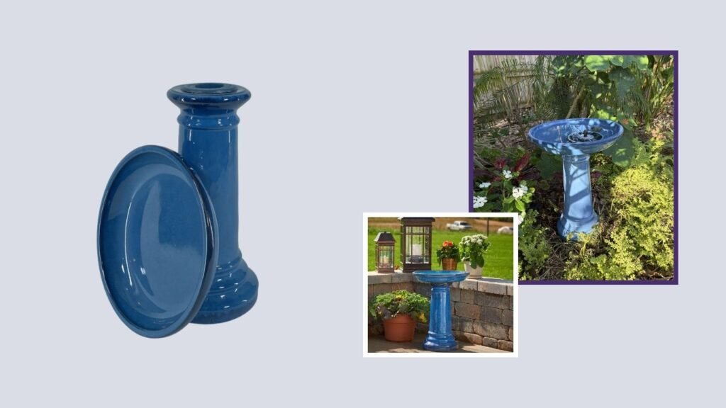 Smart Living Outdoor Birdbath