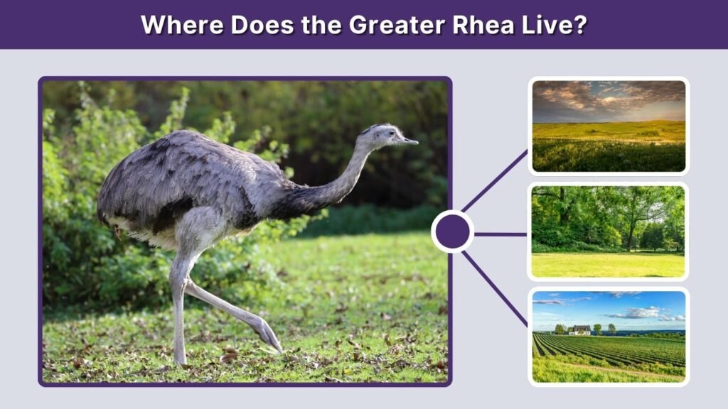 Where Does the Greater Rhea Live?
