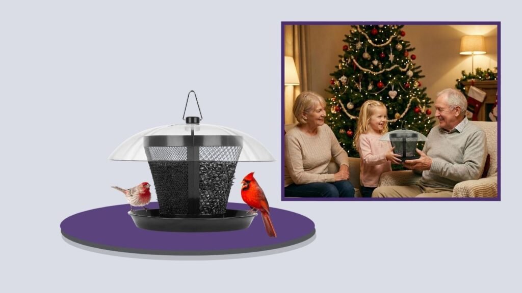 Kingsyard Outdoor Bird Feeder for Cardinals
