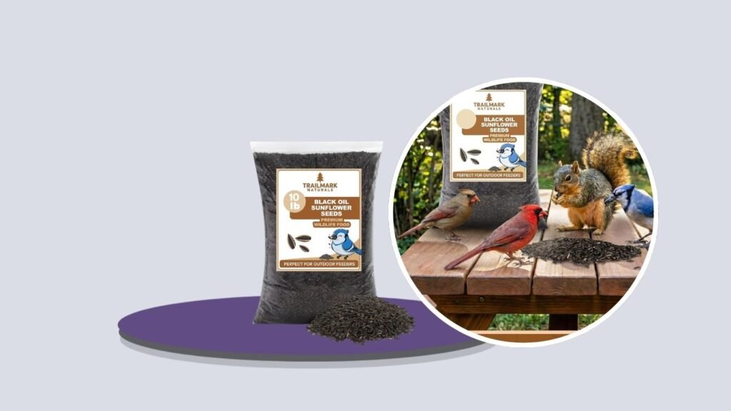 Trailmark Naturals Black Oil Sunflower Seeds