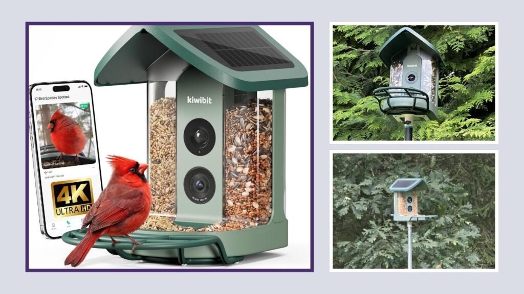 Kiwibit Beako Smart Bird Feeder with Camera