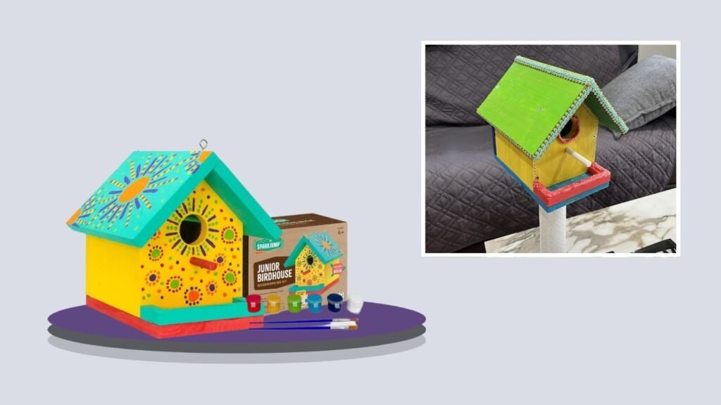 SparkJump Birdhouse Woodworking Kit