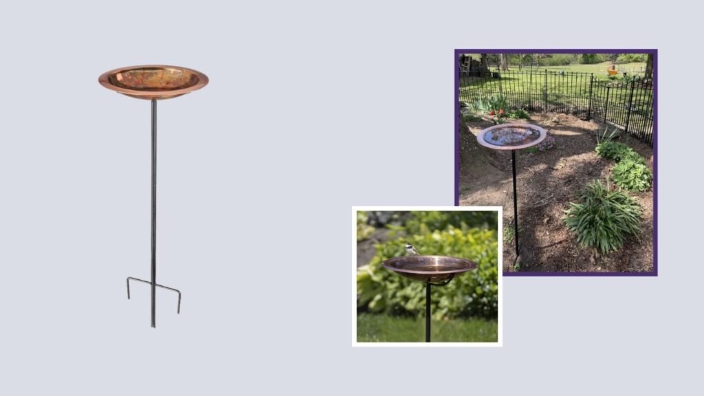 Good Directions Multipronged Garden Bird Bath