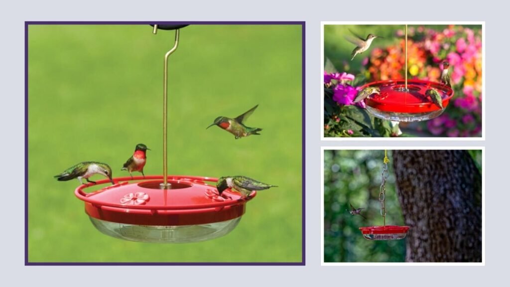 Aspects HummZinger HighView Hummingbird Feeder – 12 oz