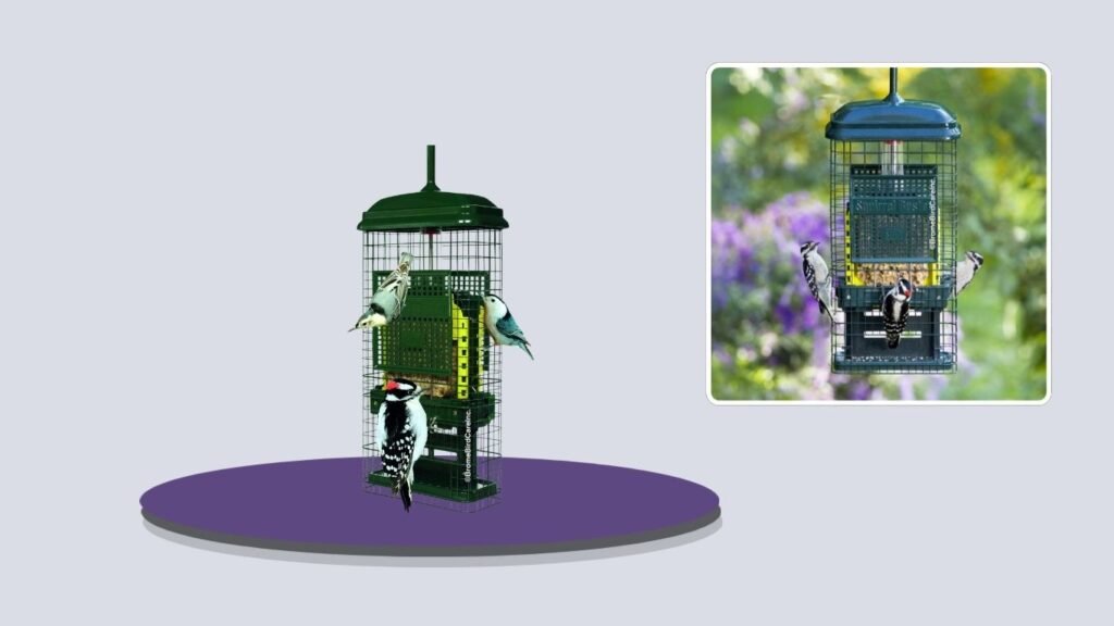 Brome Squirrel Buster Suet Bird Feeder