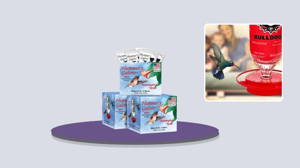  Hummer’s Galore Hummingbird Nectar 3-Box Set