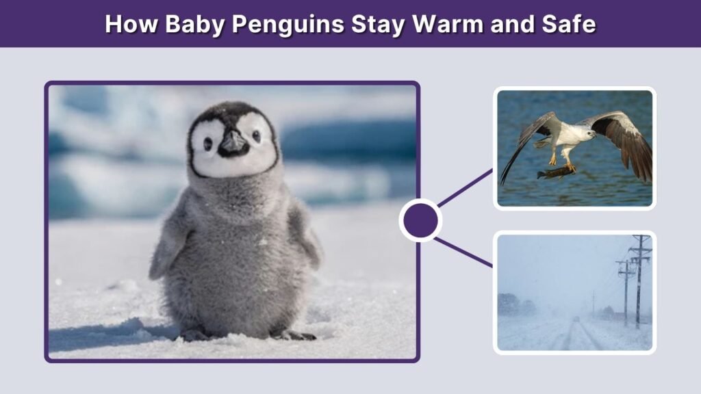 How Baby Penguins Stay Warm and Safe