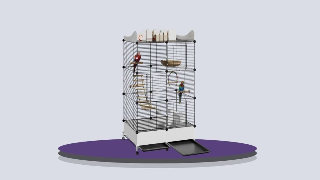 SNAAT 57-Inch Large Bird Cage