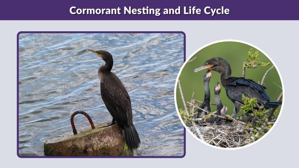 Cormorant Nesting and Life Cycle