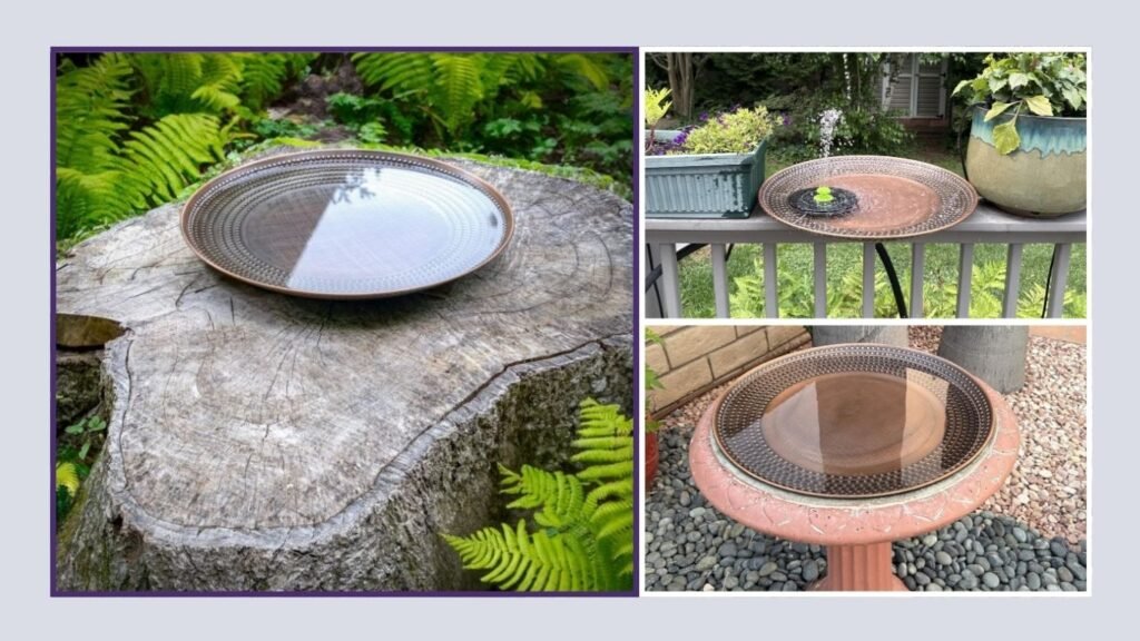 Good Directions Tranquil Bird Bath Fountain