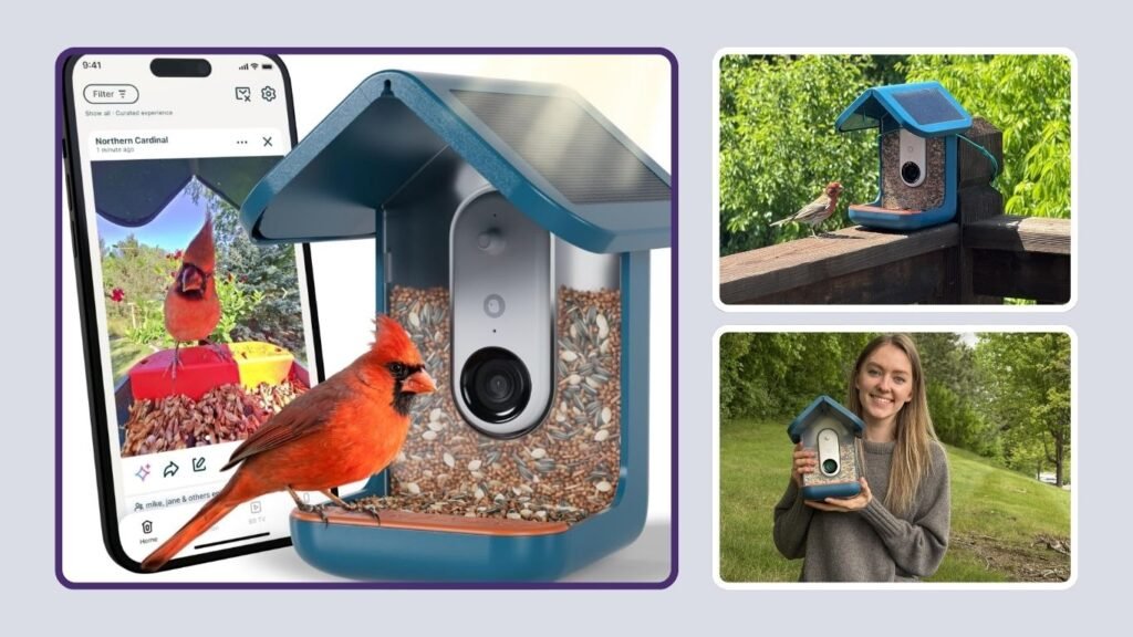 Bird Buddy PRO Solar Smart Bird Feeder