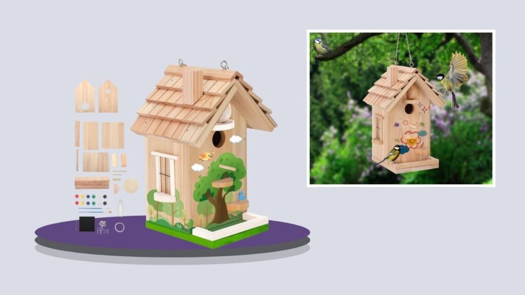 Premium Birdhouse Kit for Adults