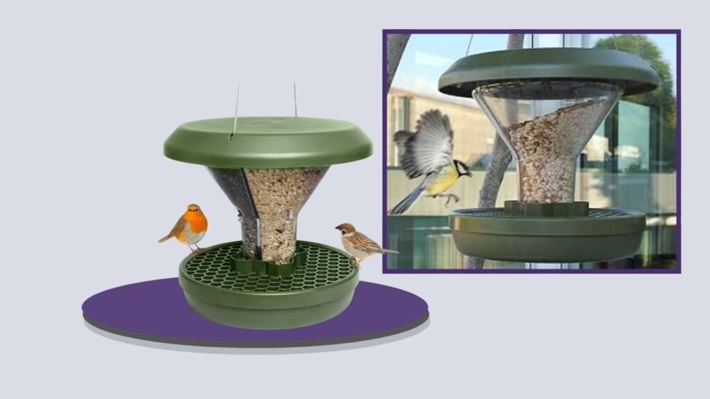 SWISSINNO Smart Birds Davos Seed Catcher Feeder
