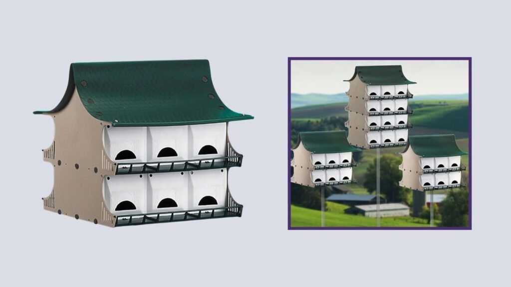 Purple Martin Houses White PBH-12