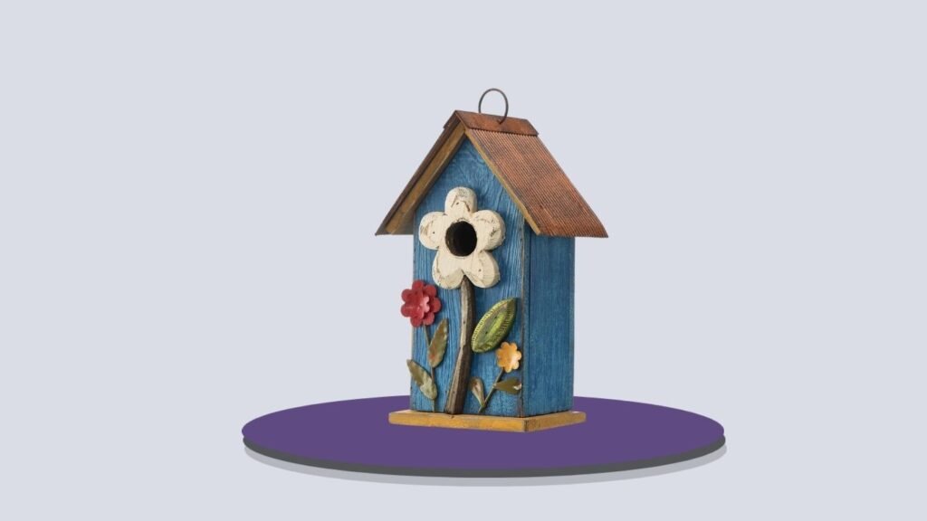 Zeqeey Large-Capacity Handrail-Mounted Bird Feeder