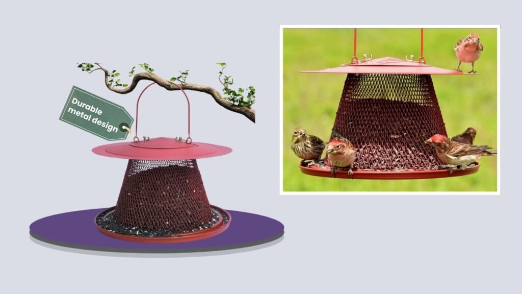 Perky-Pet Red Cardinal Bird Feeder