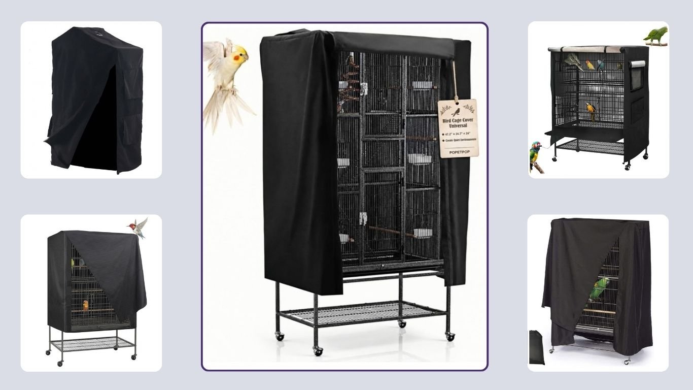 12 Best Bird Cage Covers for Parrots and Pet Birds