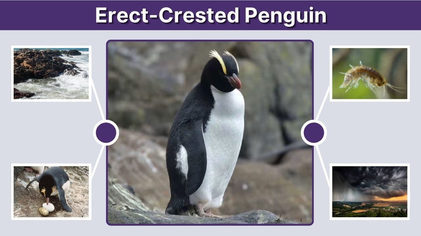 Erect-Crested Penguin: Habitat, Diet, Size & Facts