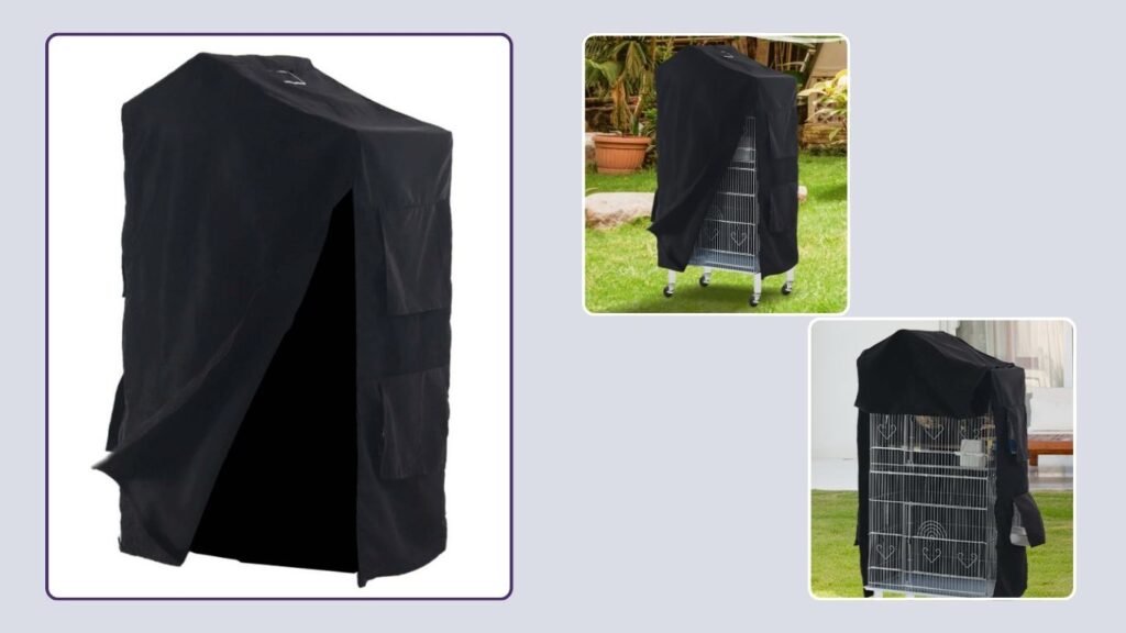 Gralara Waterproof Bird Cage Protection Cover