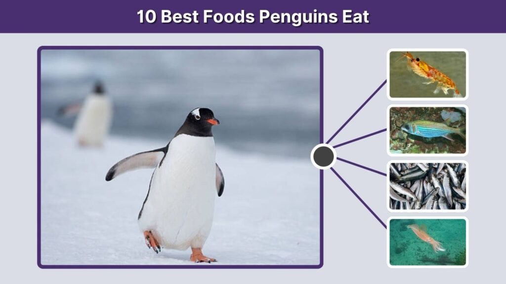 10 Best Foods Penguins Eat