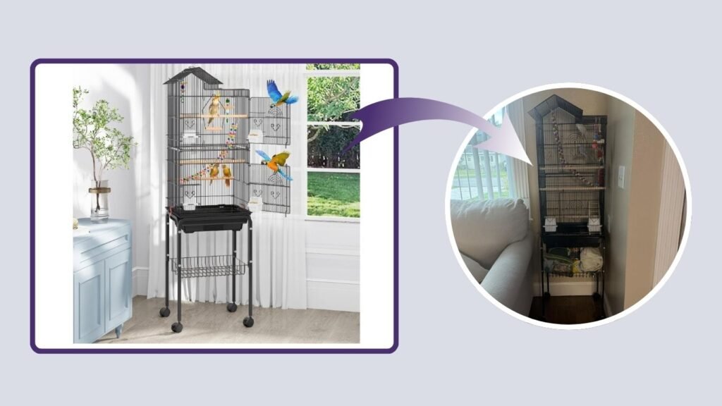 YITAHOME 62-Inch Large Bird Cage