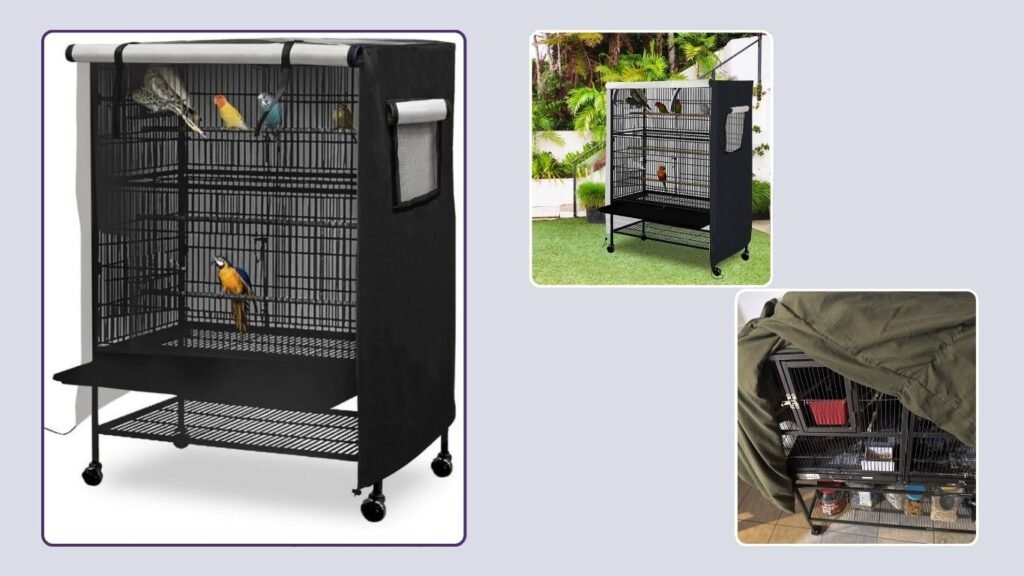 DECKALY Universal Waterproof Bird Cage Cover