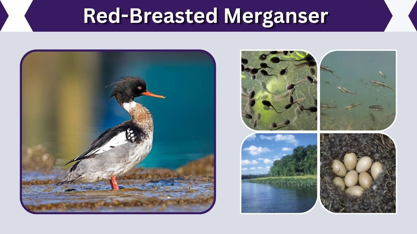 Red-Breasted Merganser: Identification, Habitat, Diet & Facts